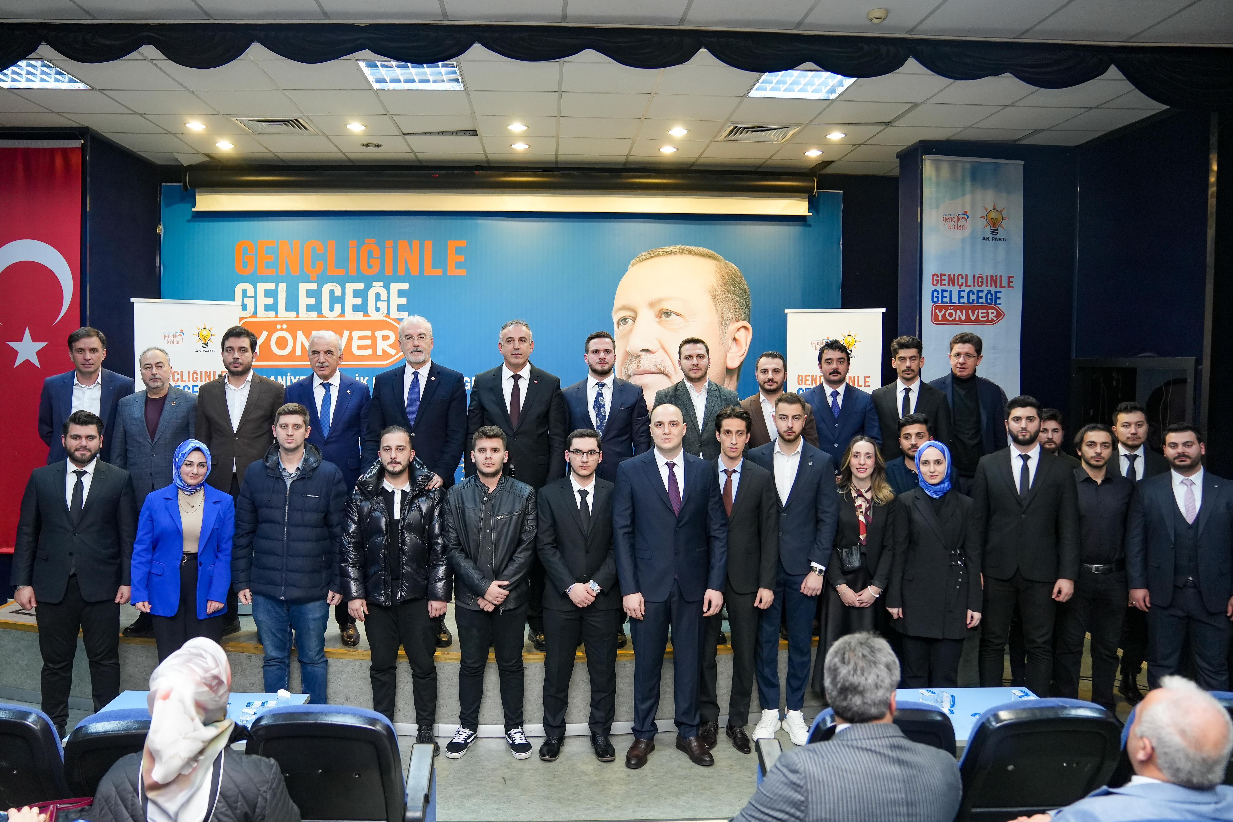 AK PARTİ ÜMRANİYE İLÇE GENÇLİK KOLLARI KONGRESİ GERÇEKLEŞTİRİLDİ .