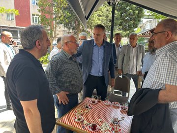 Bizim en büyük sevdamız; milletimizle beraber olmaktır...